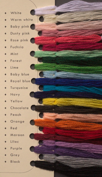 2016 Color Swatch - Blankees.com